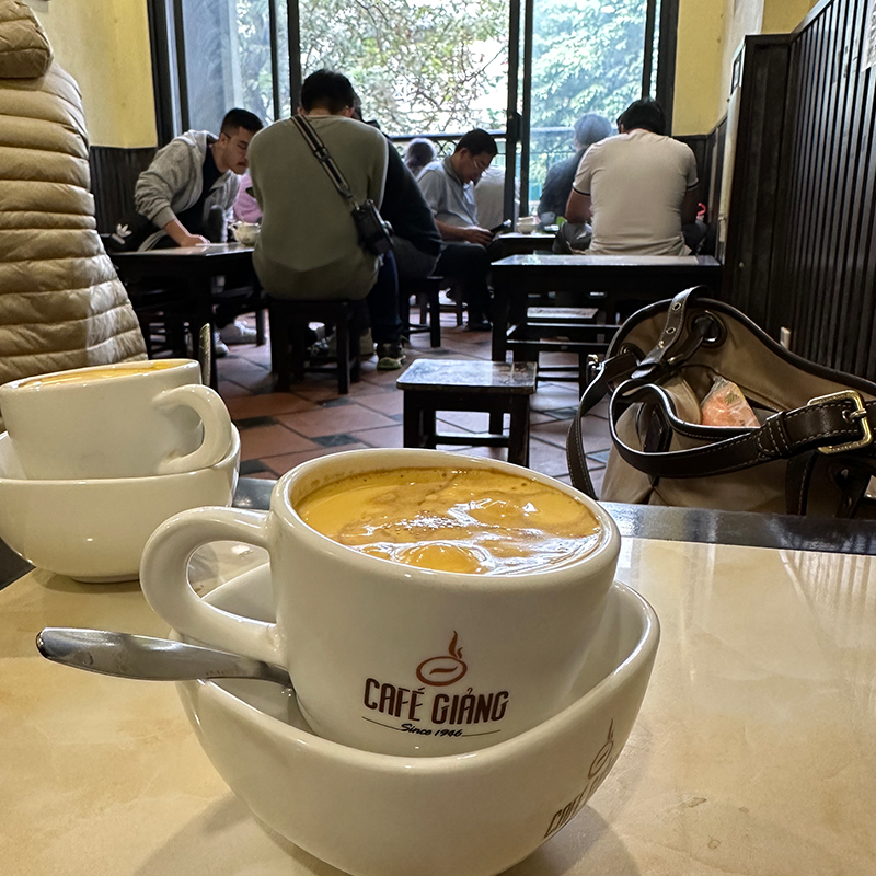 Coffee time in Hanoi